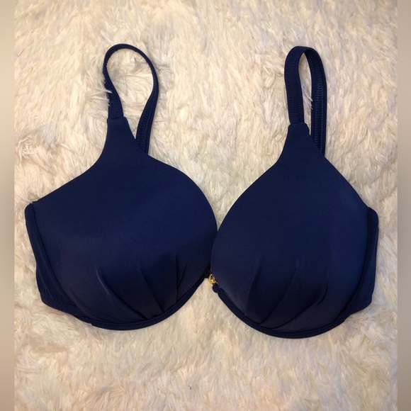 VENUS Blue Bikini with Molded Cups and Adjustable Straps - Picture 4 of 12